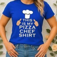 Pizza Chef Funny Pizza Maker Italian Food Great Gift Women's T-Shirt thumb 2