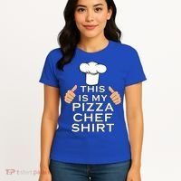Pizza Chef Funny Pizza Maker Italian Food Great Gift Women's T-Shirt thumb 4