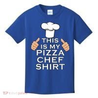 Pizza Chef Funny Pizza Maker Italian Food Great Gift Kids T-Shirt thumb 0