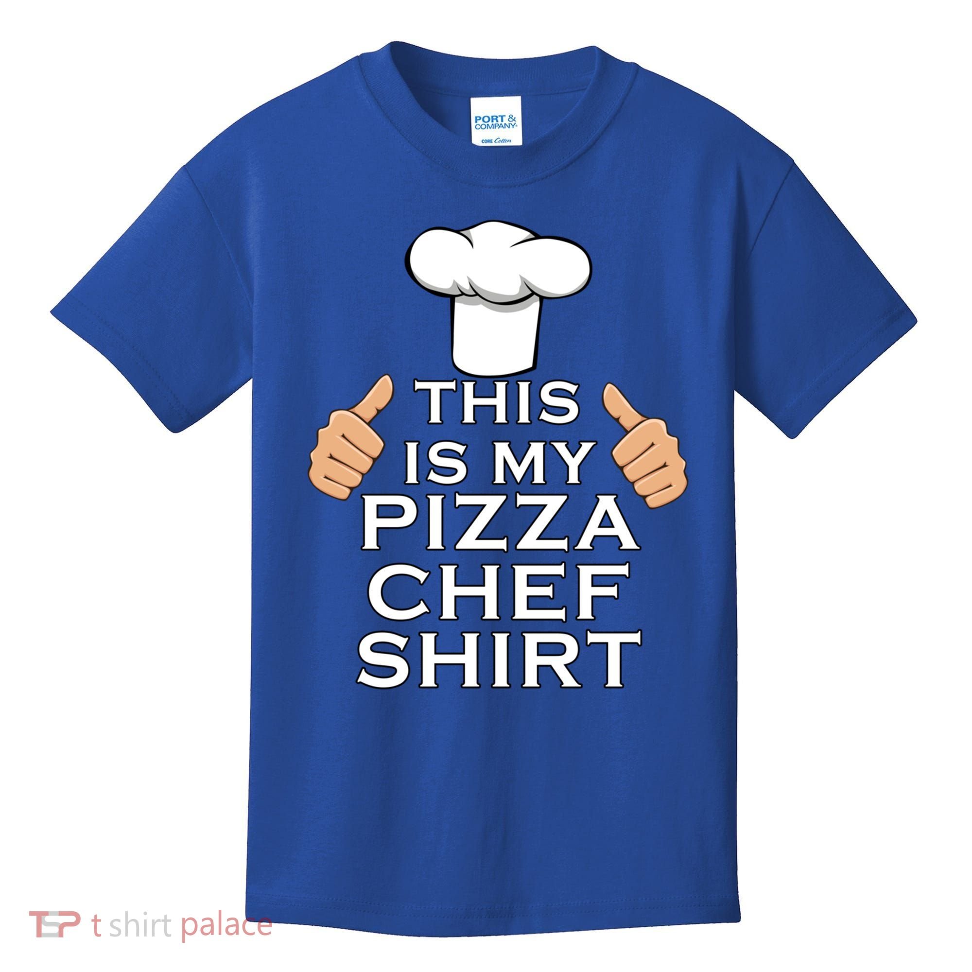 Pizza Chef Funny Pizza Maker Italian Food Great Gift Kids T-Shirt