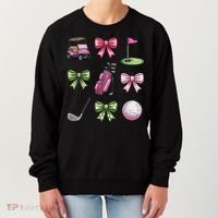 Preppy Coquette Golf For Women Women's Sweatshirt thumb 0