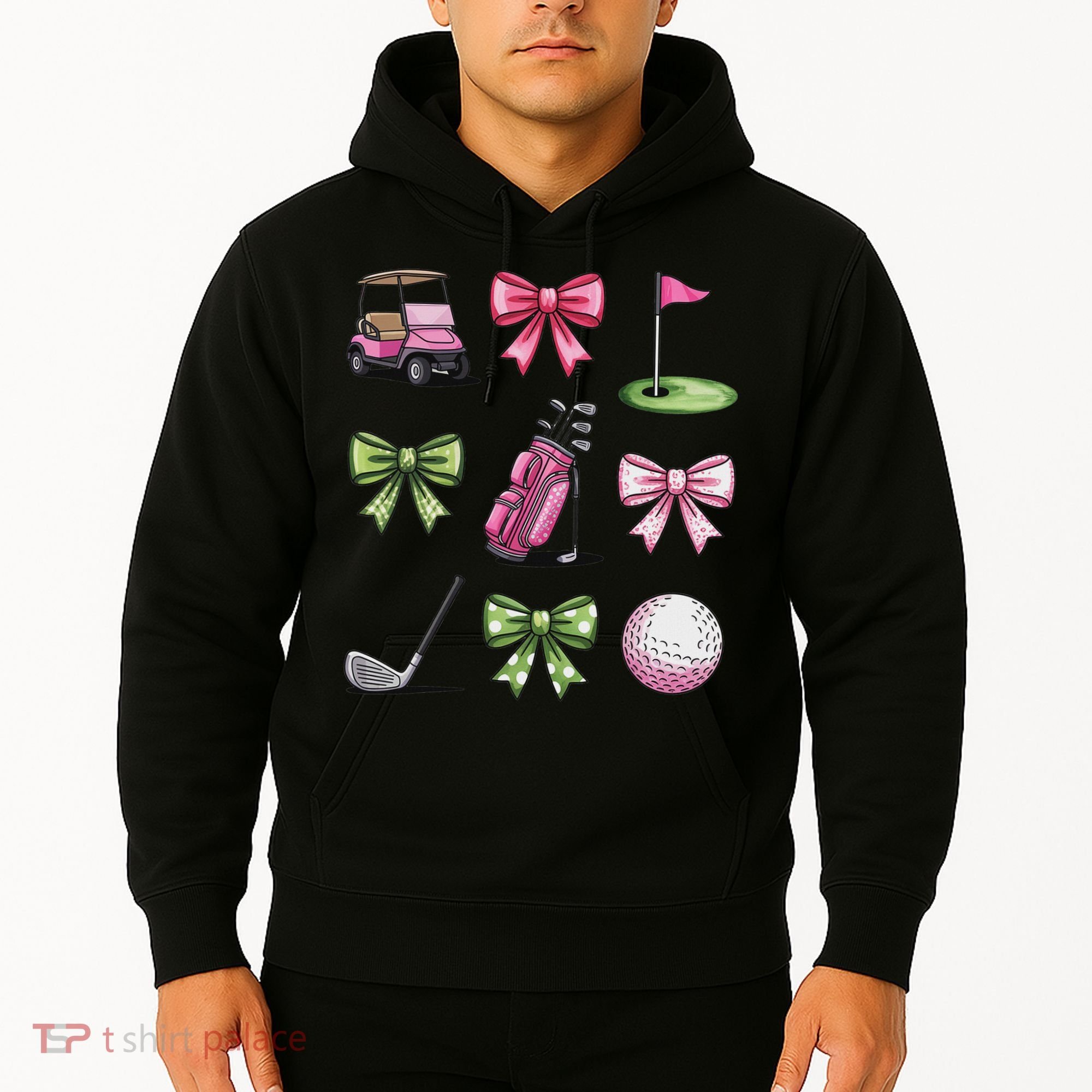 Preppy Coquette Golf For Women Hoodie