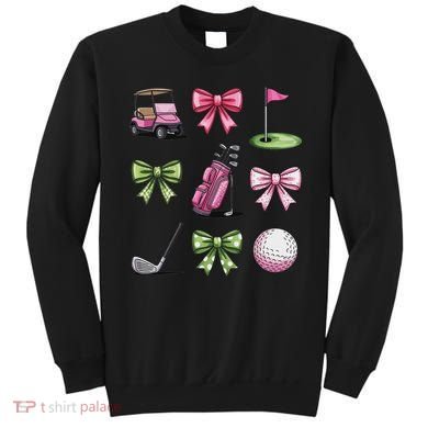 Preppy Coquette Golf For Women Sweatshirt