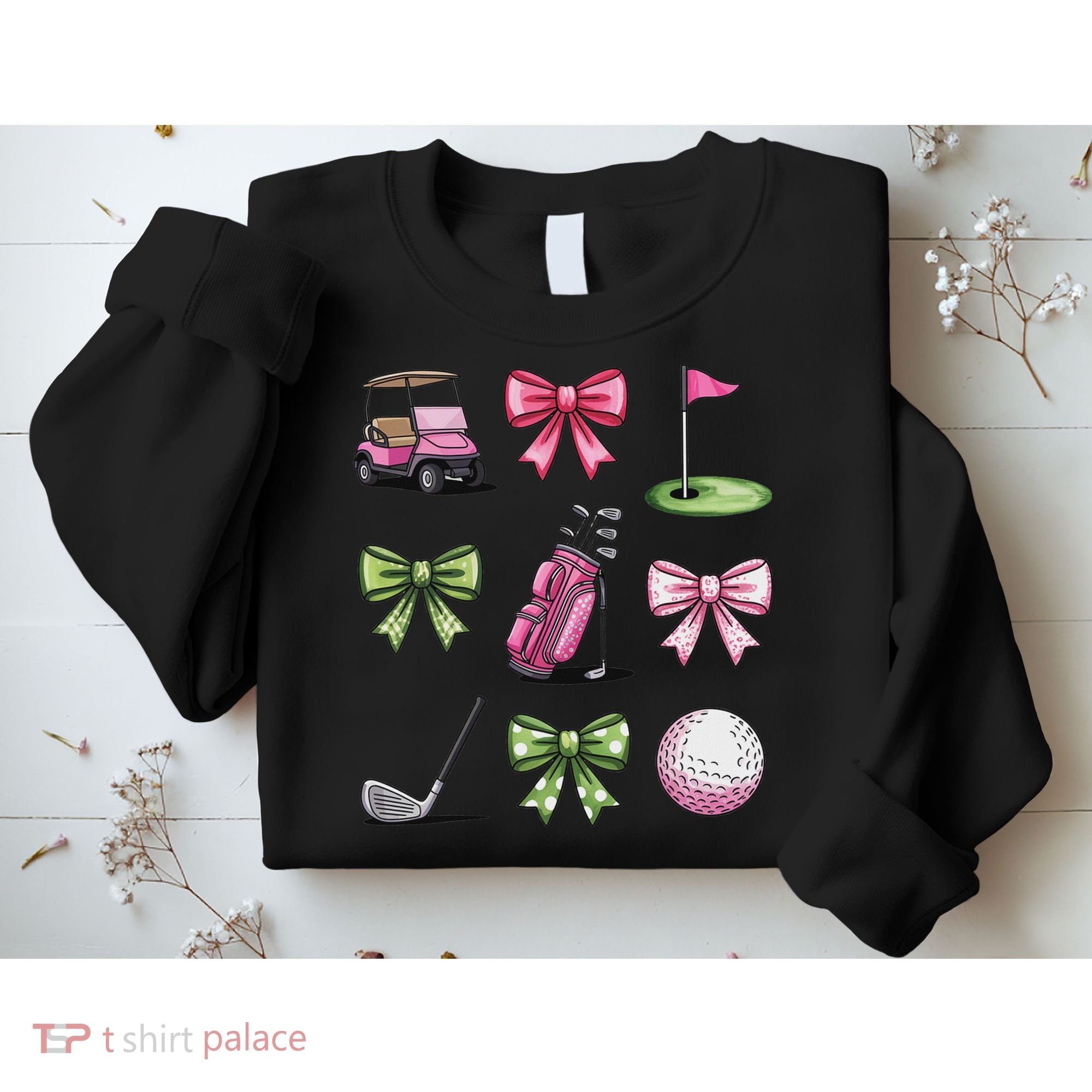 Preppy Coquette Golf For Women Sweatshirt