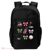 Preppy Coquette Golf For Women Backpack thumb 0