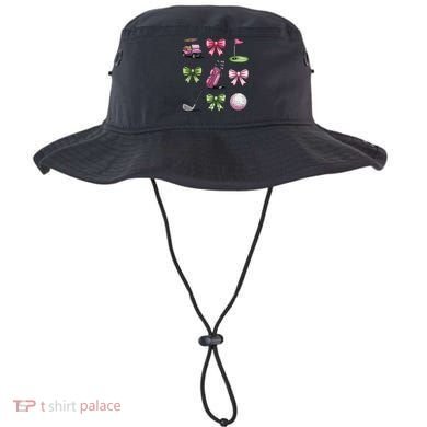 Preppy Coquette Golf For Women Bucket Hat