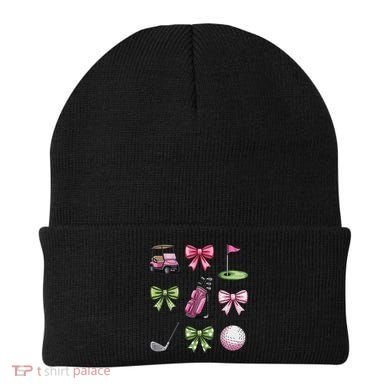 Preppy Coquette Golf For Women Beanie