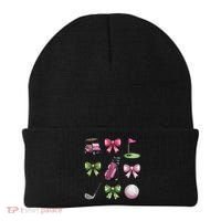Preppy Coquette Golf For Women Beanie thumb 0