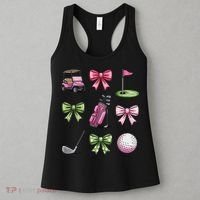 Preppy Coquette Golf For Women Women's Tank Top thumb 3