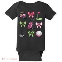 Preppy Coquette Golf For Women Baby Bodysuit thumb 0