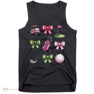 Preppy Coquette Golf For Women Tank Top