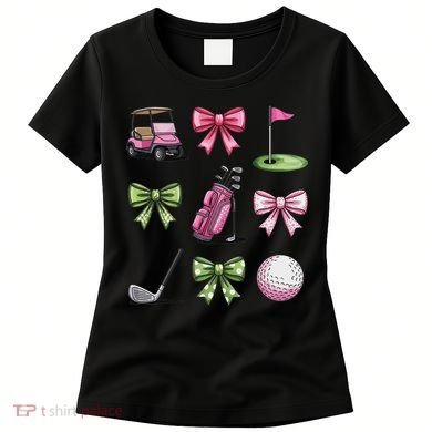 Preppy Coquette Golf For Women Women's T-Shirt