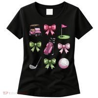 Preppy Coquette Golf For Women Women's T-Shirt thumb 0
