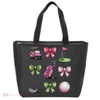 Preppy Coquette Golf For Women Tote Bag thumb 0
