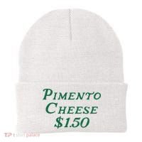 Pimento Cheese Golf Foodie Golf Tournament Birthday Party  Beanie thumb 0