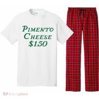 Pimento Cheese Golf Foodie Golf Tournament Birthday Party  Pajama Set thumb 0
