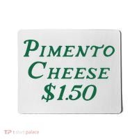 Pimento Cheese Golf Foodie Golf Tournament Birthday Party  Mousepad thumb 0