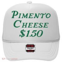 Pimento Cheese Golf Foodie Golf Tournament Birthday Party  Hat thumb 0
