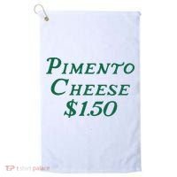 Pimento Cheese Golf Foodie Golf Tournament Birthday Party  Golf Towel thumb 0