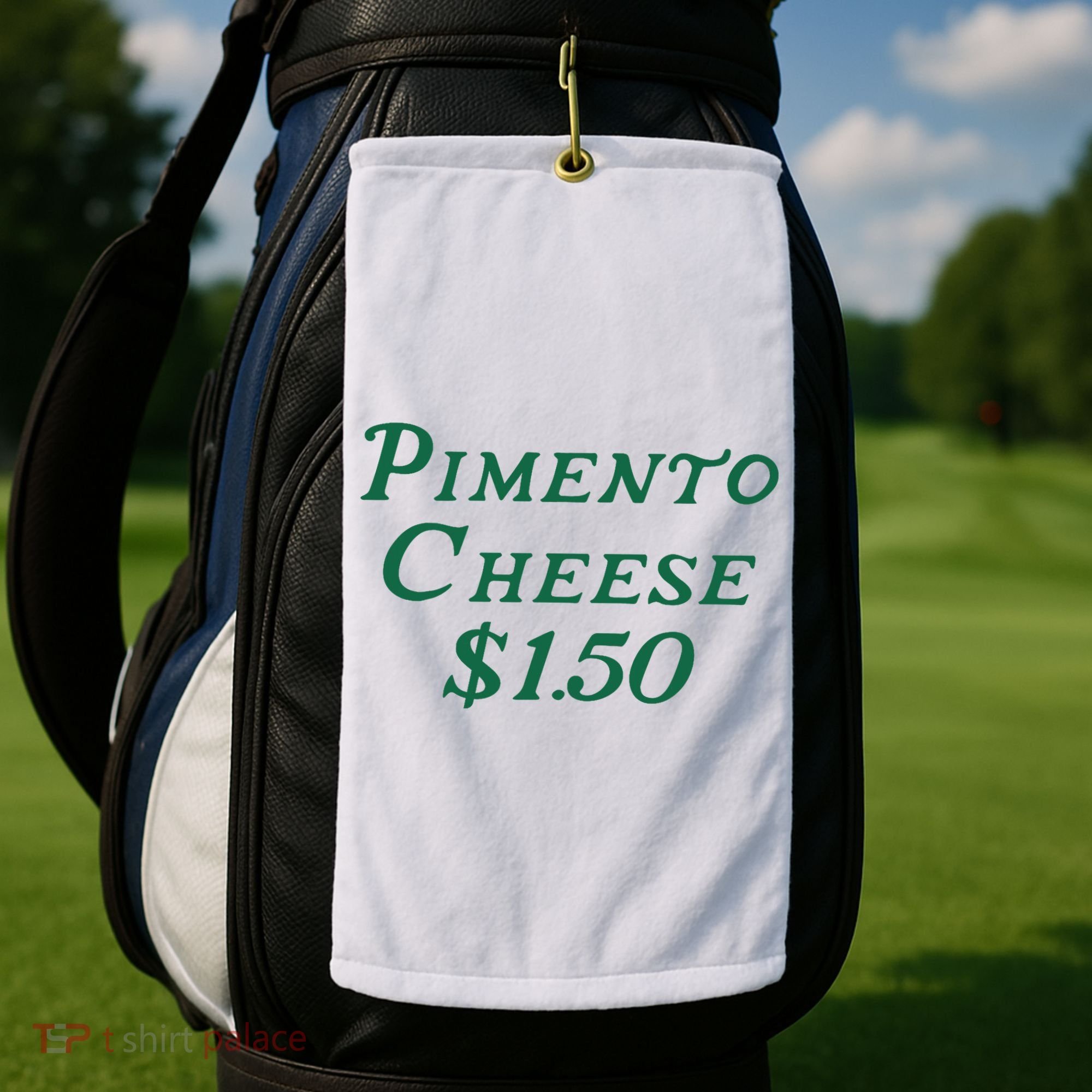 Pimento Cheese Golf Foodie Golf Tournament Birthday Party  Golf Towel