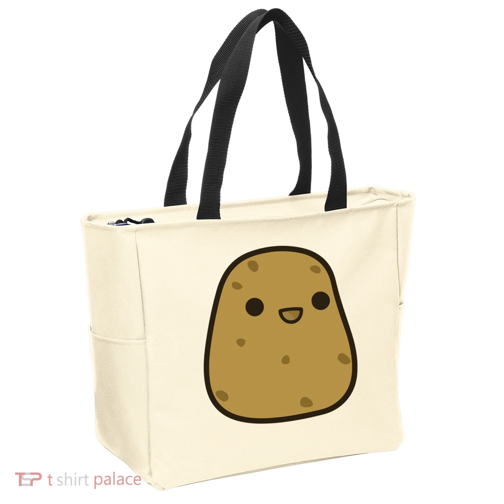 Potato Cool Gift Cute Food Graphic Funny Gift For Potato Lovers Tote Bag
