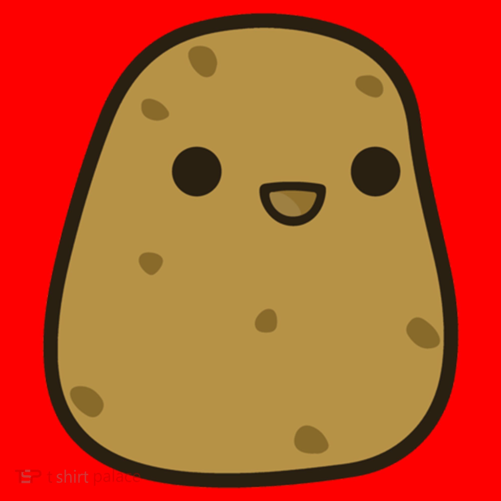 Potato Cool Gift Cute Food Graphic Funny Gift For Potato Lovers Santa Hat