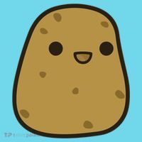 Potato Cool Gift Cute Food Graphic Funny Gift For Potato Lovers Kids T-Shirt thumb 4