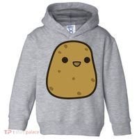 Potato Cool Gift Cute Food Graphic Funny Gift For Potato Lovers Toddler Hoodie thumb 0
