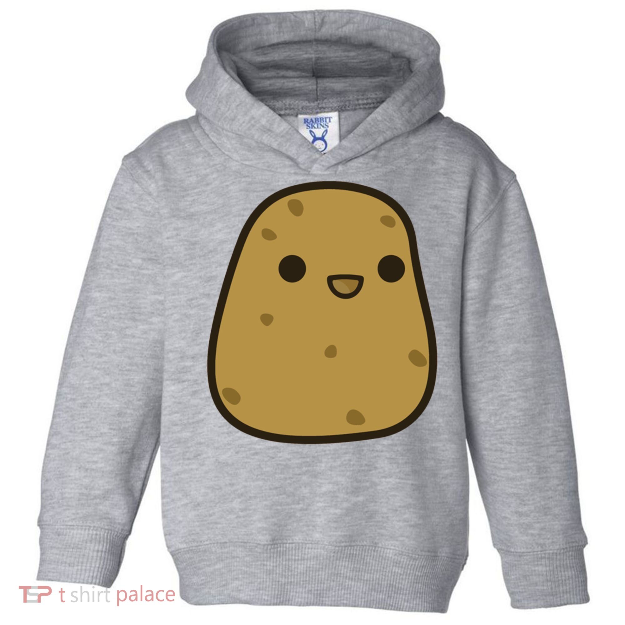 Potato Cool Gift Cute Food Graphic Funny Gift For Potato Lovers Toddler Hoodie