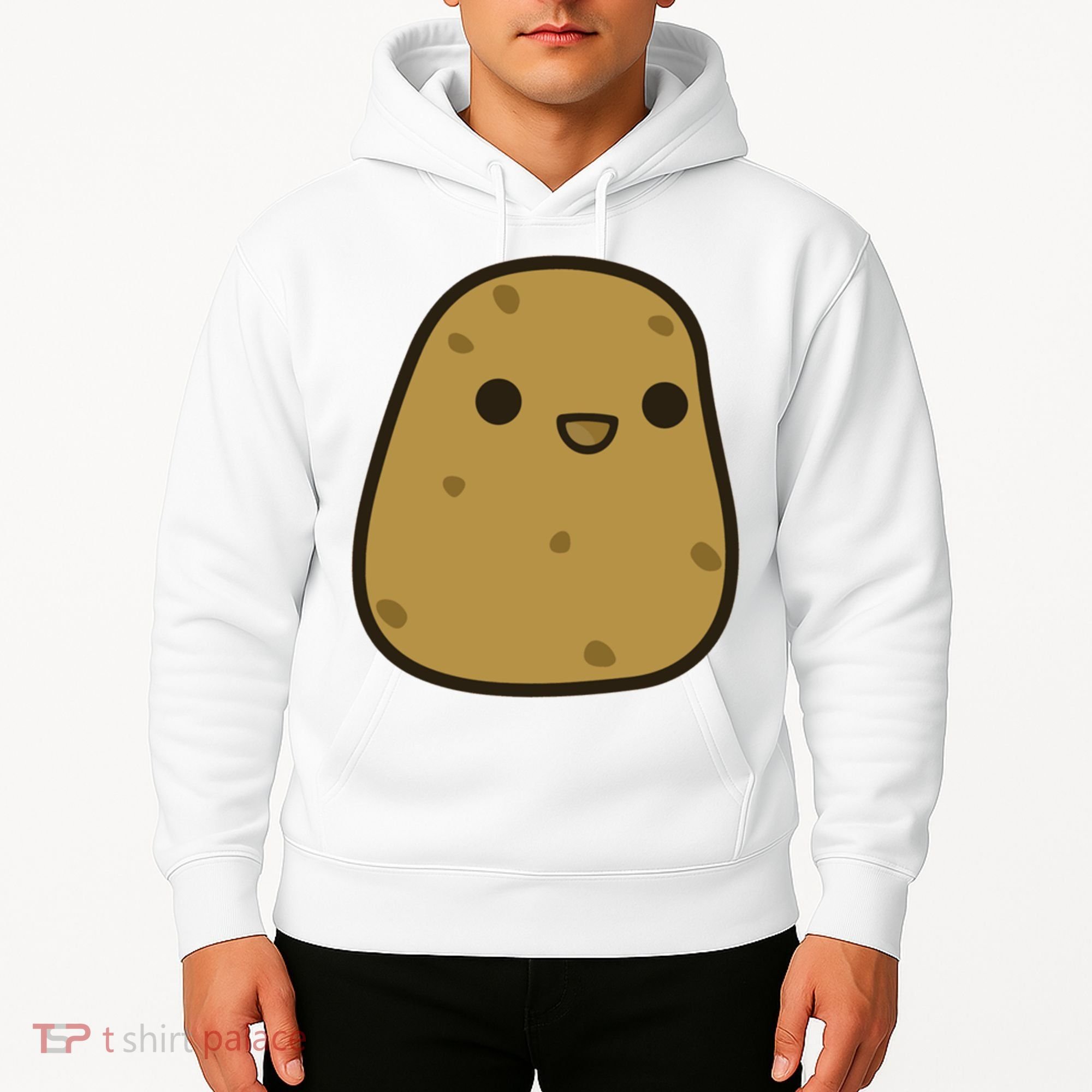 Potato Cool Gift Cute Food Graphic Funny Gift For Potato Lovers Hoodie