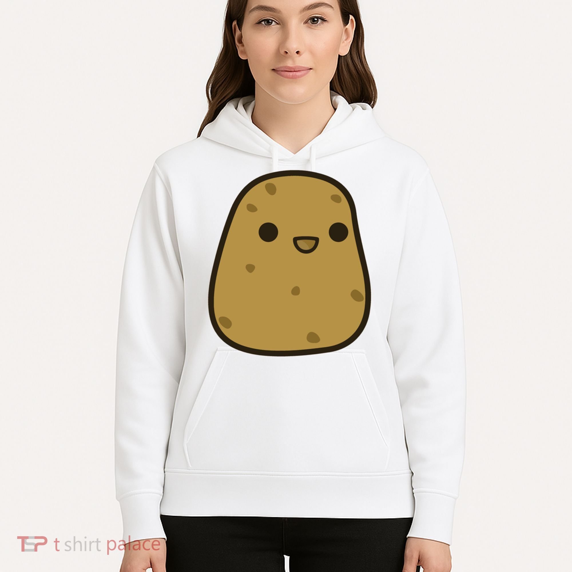 Potato Cool Gift Cute Food Graphic Funny Gift For Potato Lovers Hoodie