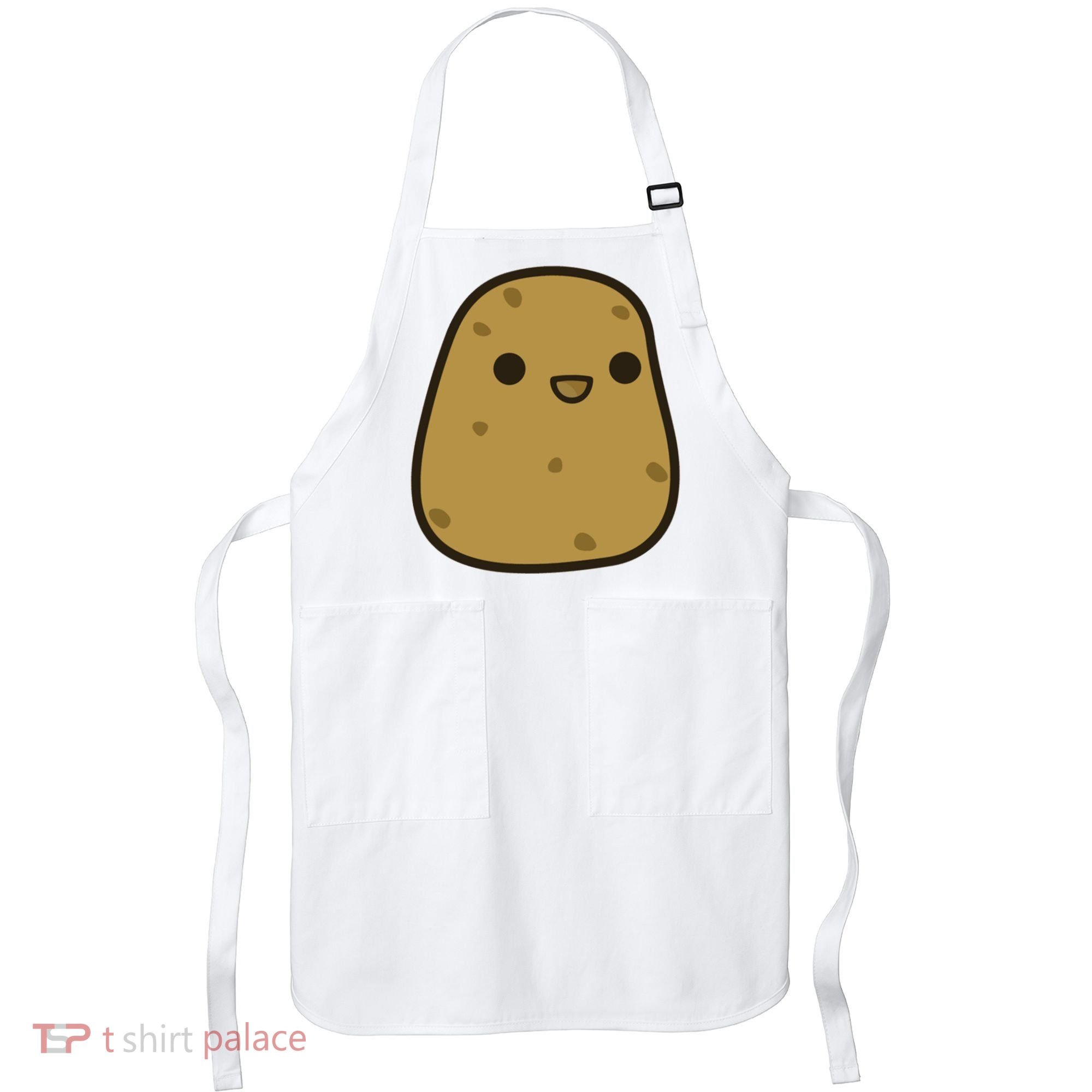 Potato Cool Gift Cute Food Graphic Funny Gift For Potato Lovers Apron