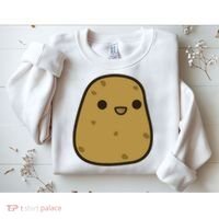 Potato Cool Gift Cute Food Graphic Funny Gift For Potato Lovers Sweatshirt thumb 2