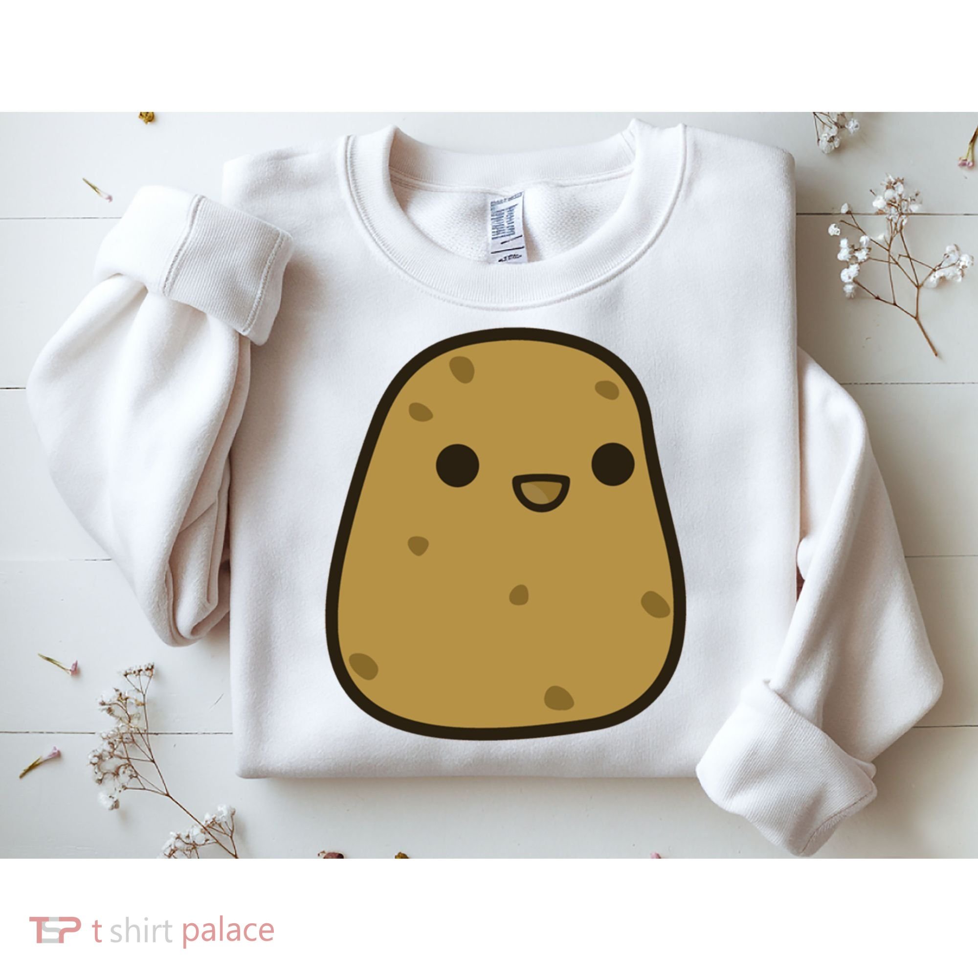 Potato Cool Gift Cute Food Graphic Funny Gift For Potato Lovers Sweatshirt
