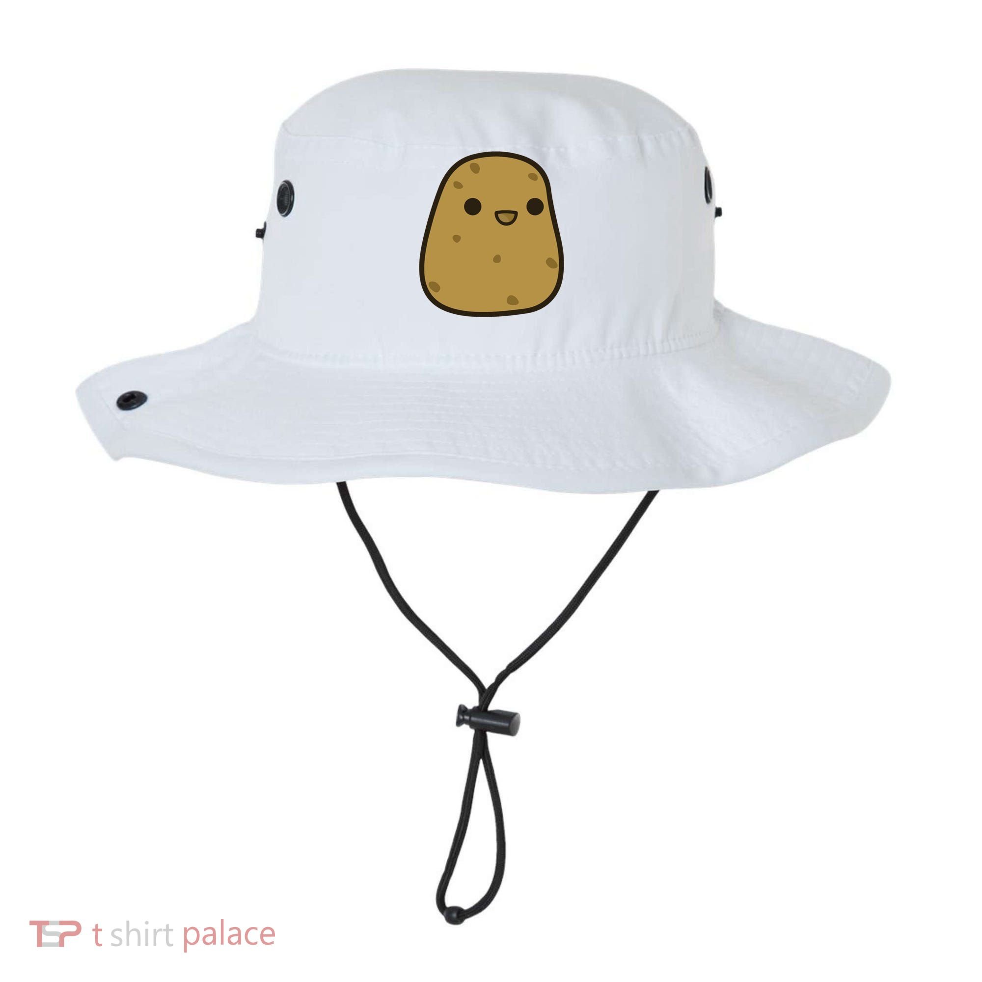 Potato Cool Gift Cute Food Graphic Funny Gift For Potato Lovers Bucket Hat