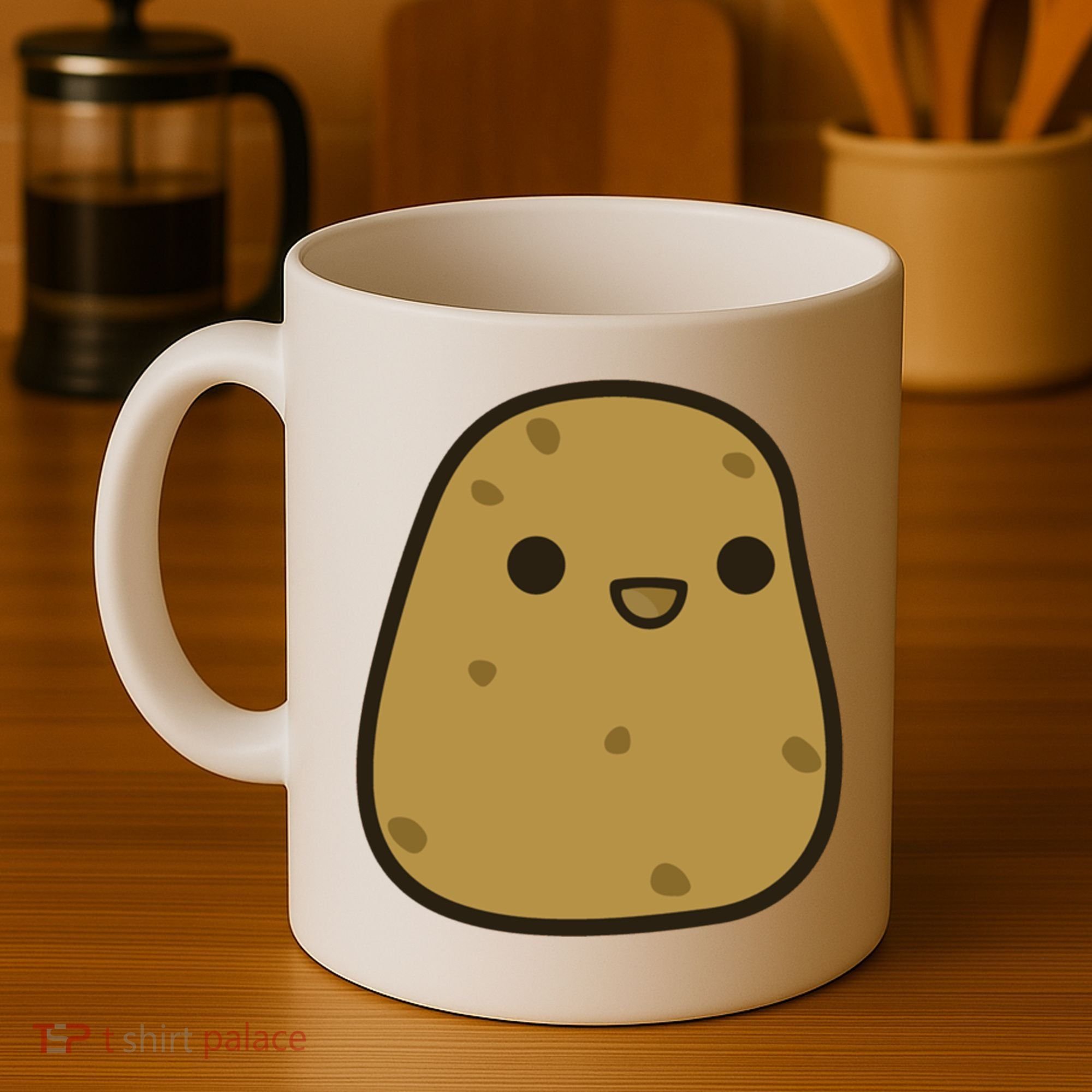 Potato Cool Gift Cute Food Graphic Funny Gift For Potato Lovers Coffee Mug