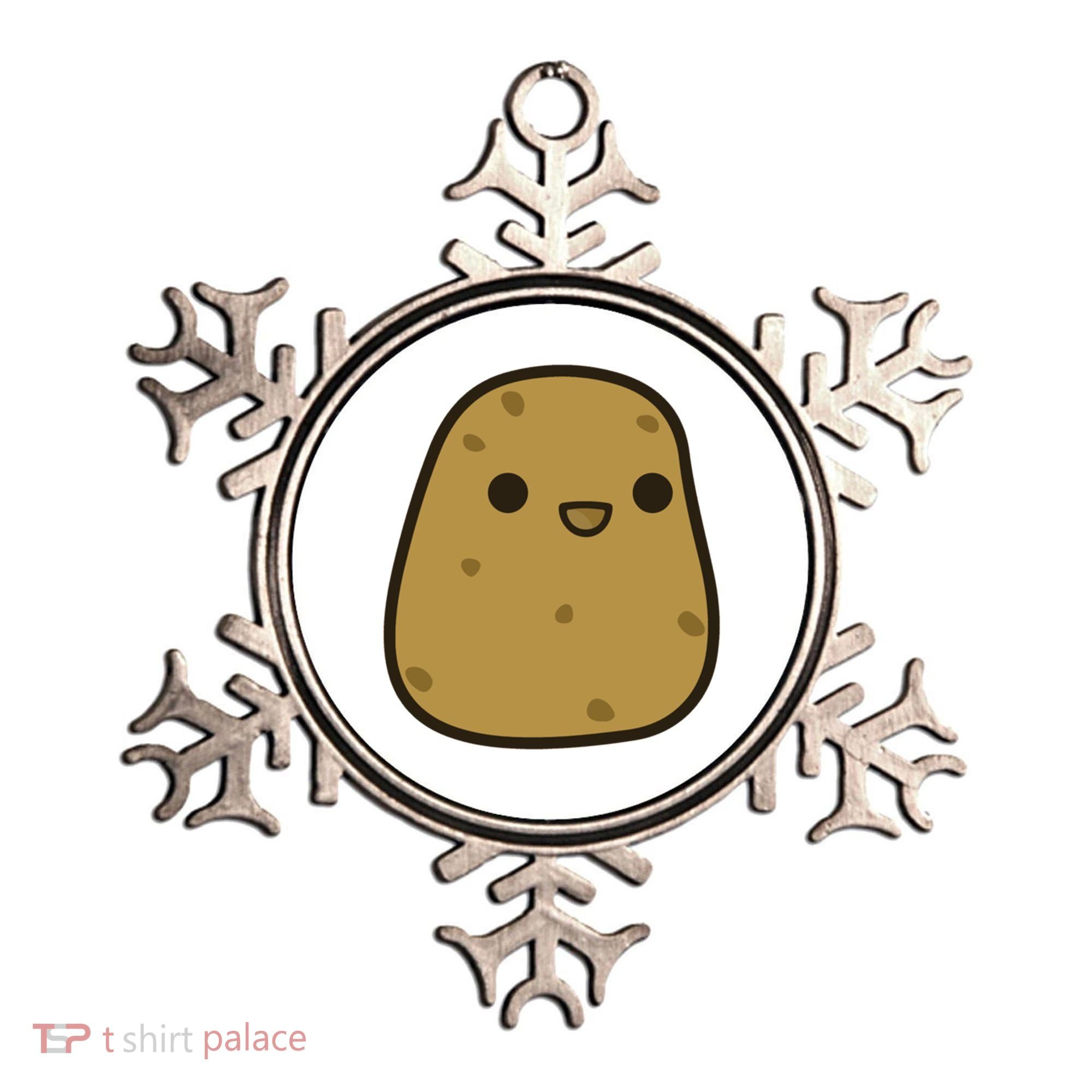 Potato Cool Gift Cute Food Graphic Funny Gift For Potato Lovers Ornament