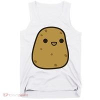 Potato Cool Gift Cute Food Graphic Funny Gift For Potato Lovers Tank Top thumb 0