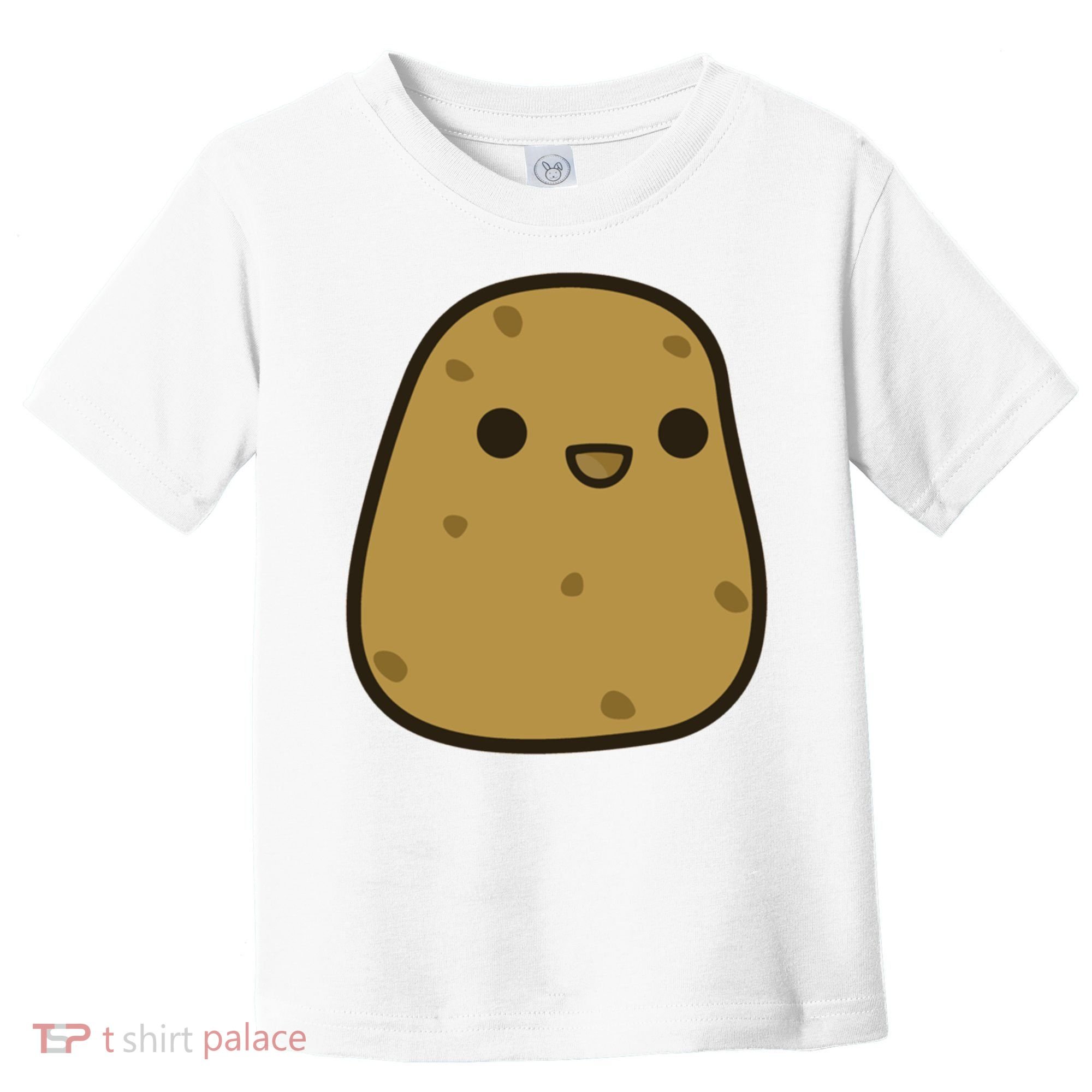 Potato Cool Gift Cute Food Graphic Funny Gift For Potato Lovers Toddler T-Shirt