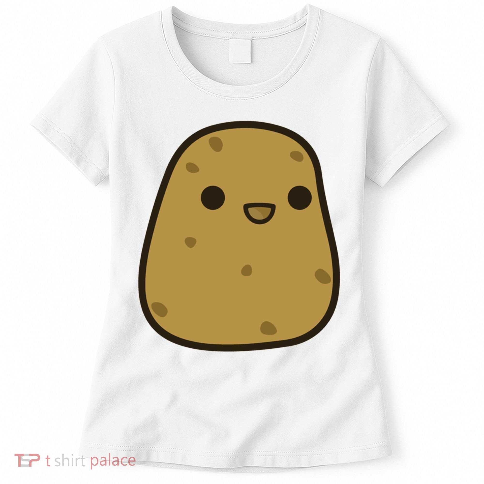 Potato Cool Gift Cute Food Graphic Funny Gift For Potato Lovers Women's T-Shirt