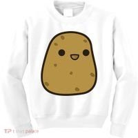 Potato Cool Gift Cute Food Graphic Funny Gift For Potato Lovers Kids Sweatshirt thumb 0