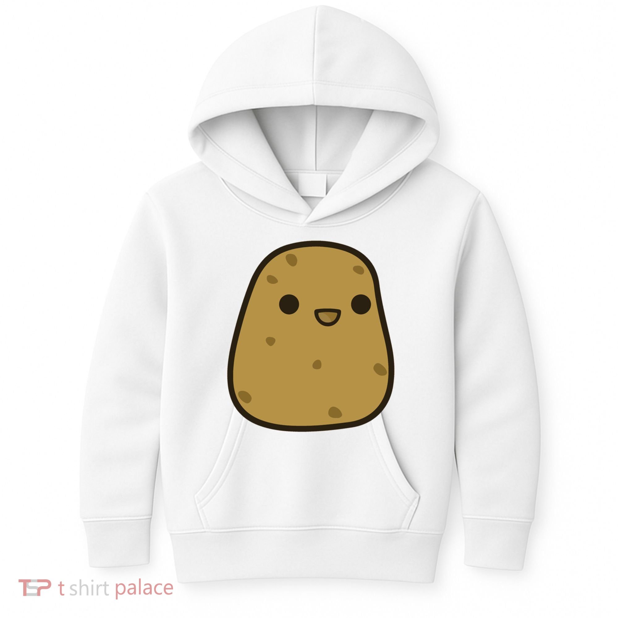 Potato Cool Gift Cute Food Graphic Funny Gift For Potato Lovers Kids Hoodie