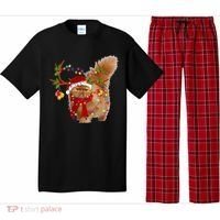 Persian Cat Gorgeous Reindeer Christmas Tree Light Xmas Pajama Set thumb 0