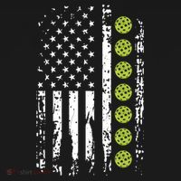 Pickleball Cool Gift American Flag Pickleball Player Gift Cute Gift Doggie Tank thumb 4