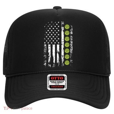 Pickleball Cool Gift American Flag Pickleball Player Gift Cute Gift Hat