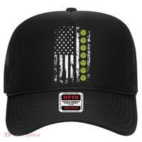 Pickleball Cool Gift American Flag Pickleball Player Gift Cute Gift Hat thumb 0