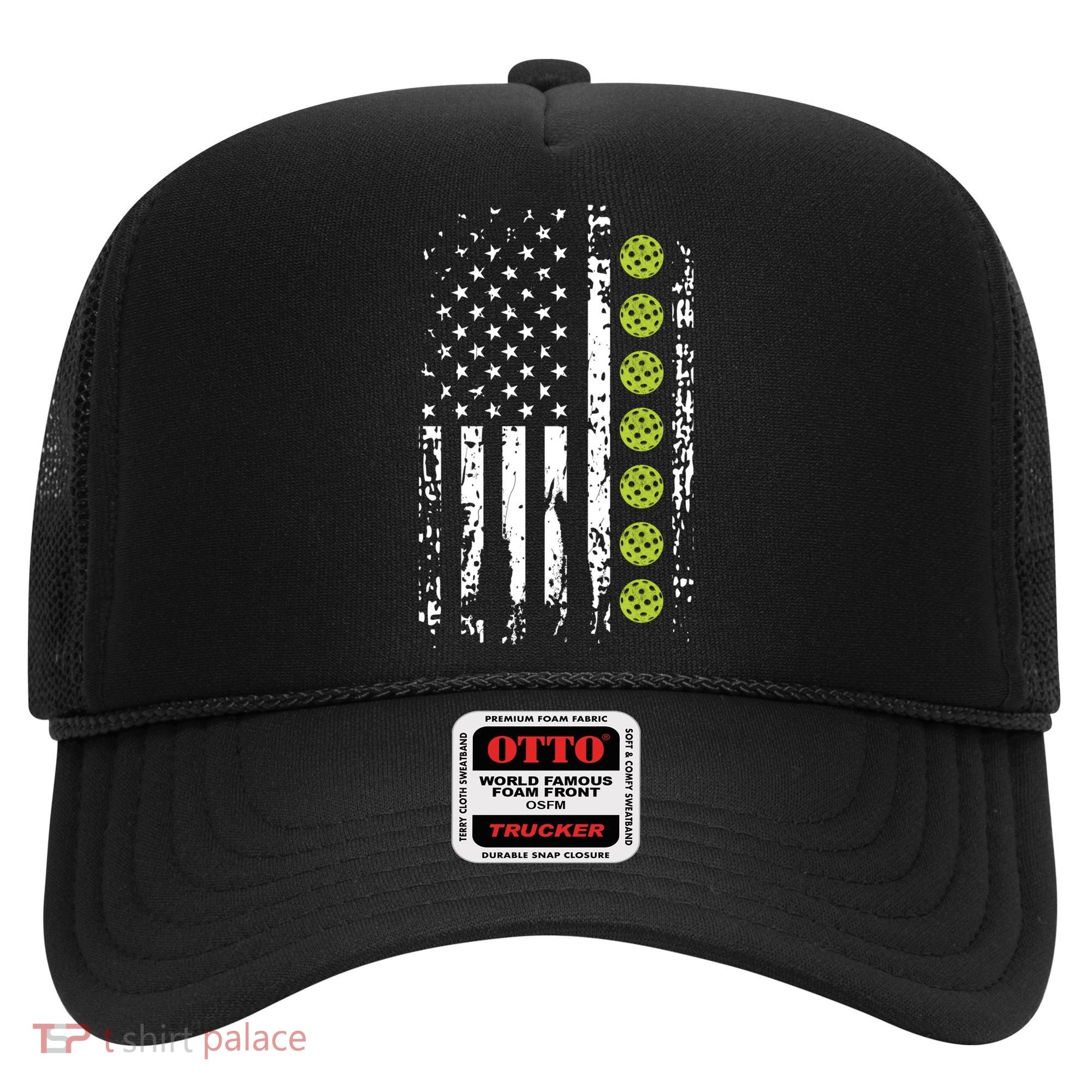 Pickleball Cool Gift American Flag Pickleball Player Gift Cute Gift Hat