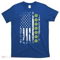Pickleball Cool Gift American Flag Pickleball Player Gift Cute Gift T-Shirt thumb 0
