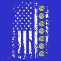 Pickleball Cool Gift American Flag Pickleball Player Gift Cute Gift T-Shirt thumb 7