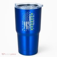 Pickleball Cool Gift American Flag Pickleball Player Gift Cute Gift Tumbler thumb 0